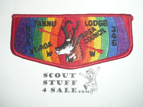 Order of the Arrow Lodge #346 Tannu s22 Flap Patch