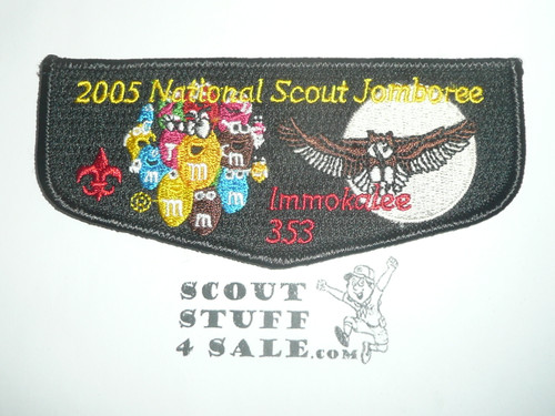 Order of the Arrow Lodge #353 Immokalee s48 2005 National Jamboree Flap Patch