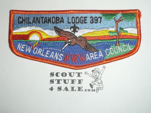 Order of the Arrow Lodge #397 Chilantakoba s19 Flap Patch