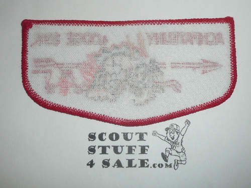 Order of the Arrow Lodge #498 Achpateuny s5 Flap Patch, cloth back