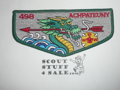 Order of the Arrow Lodge #498 Achpateuny s11 Flap Patch