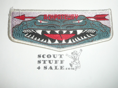 Order of the Arrow Lodge #498 Achpateuny s13 2004 NOAC Flap Patch, lite use