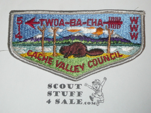 Order of the Arrow Lodge #514 Twoa-Ba-Cha s3 Flap Patch