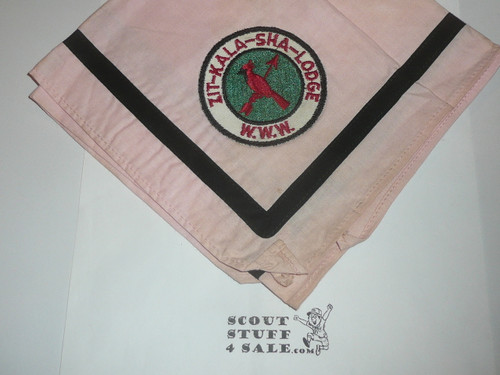 Order of the Arrow Lodge #123 Zit-Kala-Sha r3 round Patch on Neckerchief