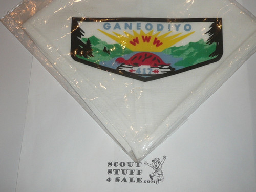 Order of the Arrow Lodge #417 Ganeodiyo n4 Neckerchief
