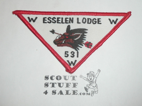 Order of the Arrow Lodge #531 Esselen x3b Patch
