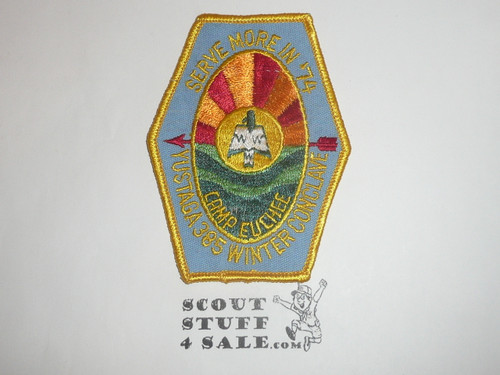 Order of the Arrow Lodge #385 Yustaga 1974 Winter Conclave Patch