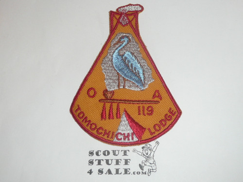 Order of the Arrow Lodge #119 Tomo Chi-Chi x1 Patch
