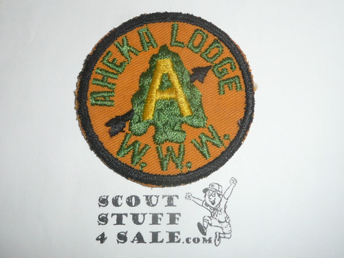 Order of the Arrow Lodge #359 Aheka r1b Round Patch