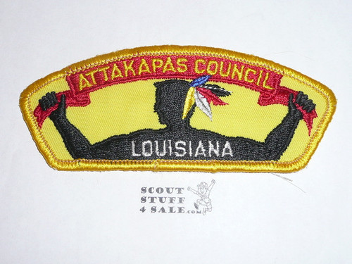 Attakapas Council t1a CSP, sewn - Scout  MERGED