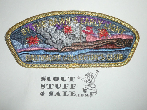 Baltimore Area Council sa43 2004 Collector's Club CSP - Scout