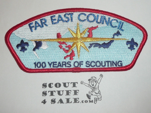 Far East Council sa59 100th BSA Anniversary CSP - Scout