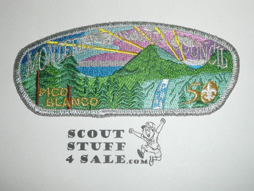 Monterey Bay Area Council sa22 Pico Blanco 50th Anniversary CSP - Scout