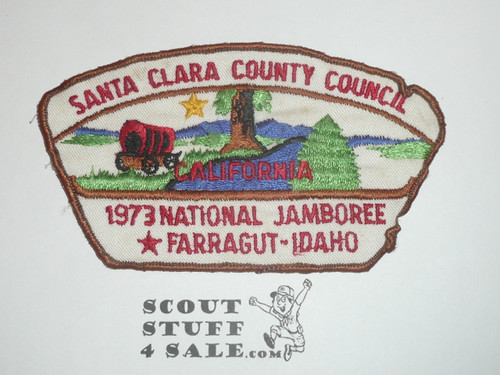 1973 National Jamboree JSP - Santa Clara County Council, used