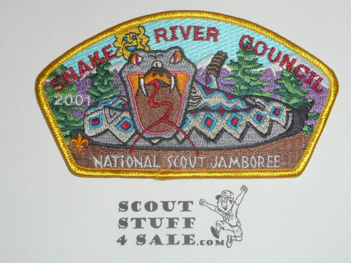 2001 National Jamboree JSP - Snake River Council, yellow bdr