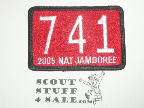 2005 National Jamboree JSP - Pacific Harbors Council Unit 741 number