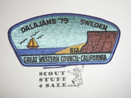 Great Western Council sa5:1 1979 Dalajamb World Jamboree JSP - Scout