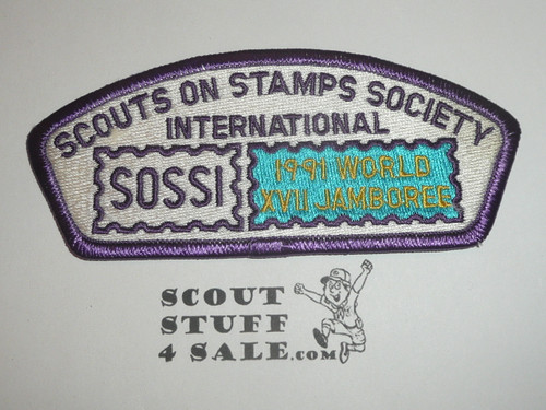 1991 World Jamboree JSP - Scouts on Stamps Society International SOSSI