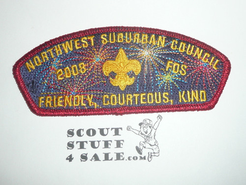 Northwest Suburban Council sa8 CSP - Scout