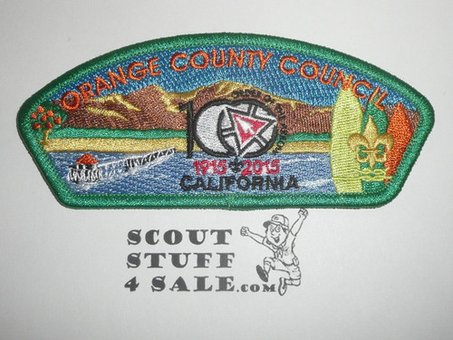 Orange County Council sa376 OA 100th Anniversary CSP - Scout