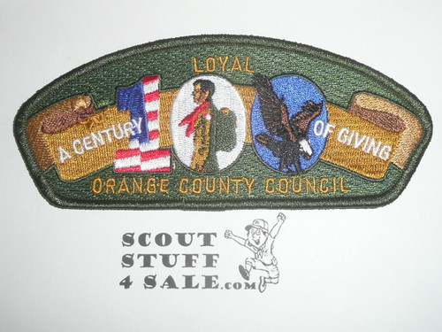 Orange County Council sa256 CSP - Scout