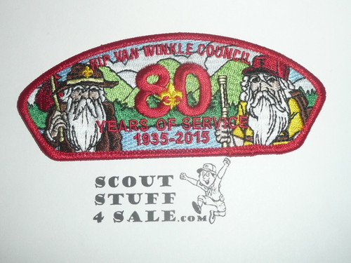 Rip Van Winkle Council s37 80th Anniversary CSP - Scout