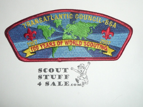 Transatlantic Council sa44 World Scouting 100th Anniversary CSP