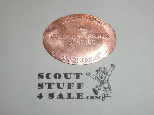 1960 National Jamboree Coin / Token, Piasa Bird Council, Gold Color