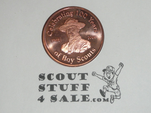 100th Anniversary of World Scouting Coin / Token, National Utah Token Society