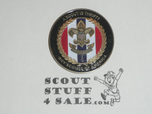Boy Scout Alf Tuggle Challenge Coin / Token, BSA CFO and Assistant Chief Scout Executive