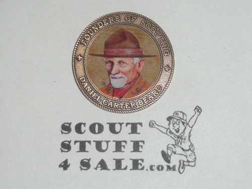 Boy Scout Founders of Scouting Coin / Token, Daniel Carter Beard