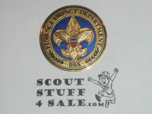 Boy Scouts of America Finance Impact Department Challenge Coin / Token