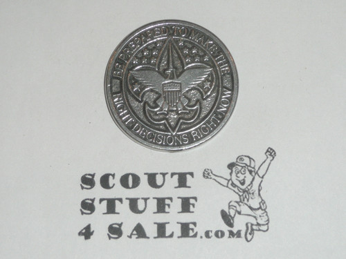 Jayhawk Council Good Scouts Make Good Decisions Coin / Token
