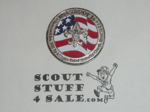 Riverside County Council Troop 12 80th Anniversary Challenge Coin / Token