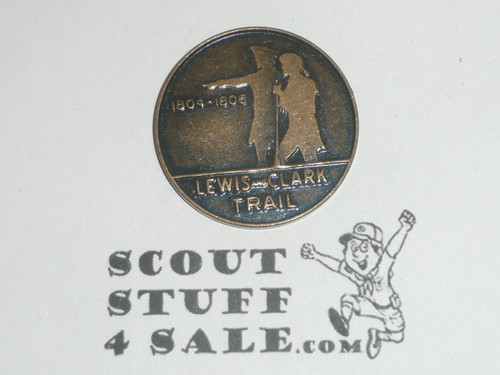 1968  Boy Scouts of America Trail Project Coin / Token, Lewis and Clark Trail