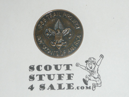 1968  Boy Scouts of America Trail Project Coin / Token, Lewis and Clark Trail