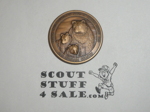 Trapper Trails Council Old Ephraim Challenge Coin / Token