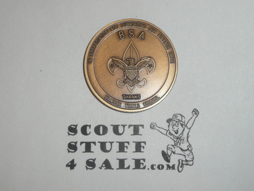 Trapper Trails Council Brigham Young Challenge Coin / Token