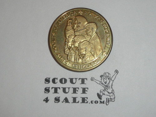 Grand Canyon Council Large Brass Coin / Token