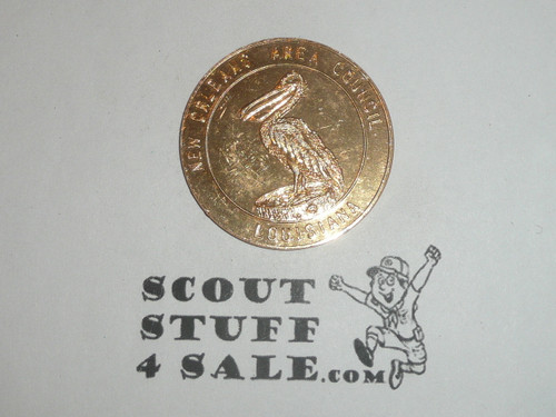 New Orleans Area Council 1970 Boy Power Man Power Round-up Coin / Token
