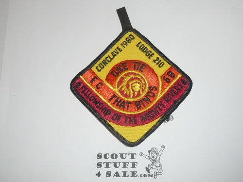 Section EC-6B Order of the Arrow Conclave Patch, 1980