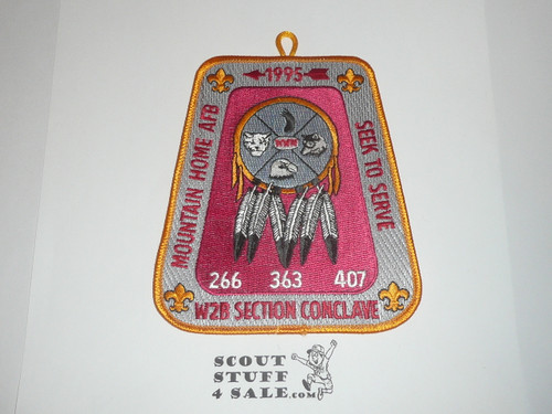 Section W-2B Order of the Arrow Conclave Patch, 1995