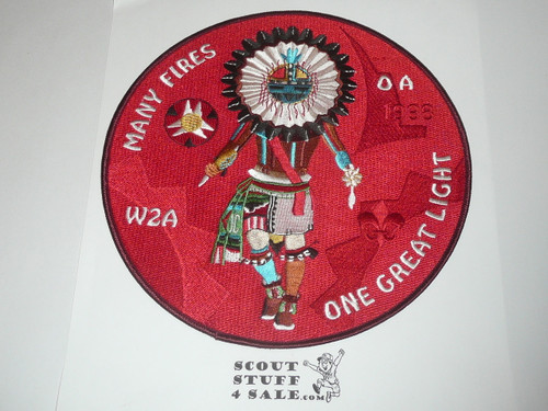 Section W2A Order of the Arrow Conclave Jacket Patch, 1998