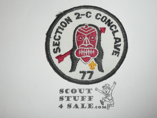 Section 2C Order of the Arrow Conclave Patch, 1977
