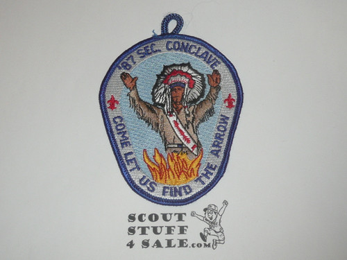 Section SR-2 Order of the Arrow Conclave Patch, 1987