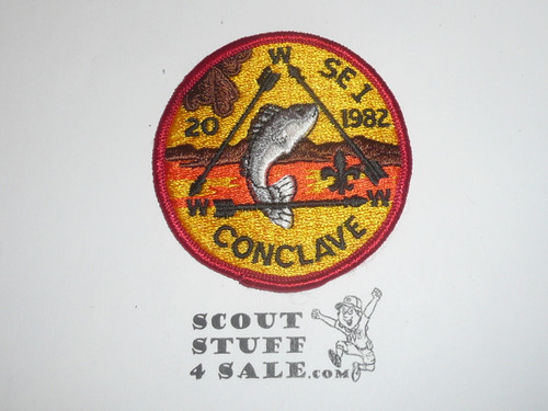 Section SE-1 Order of the Arrow Conclave Patch, 1982