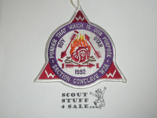 Section W2A Order of the Arrow Conclave Patch, 1992