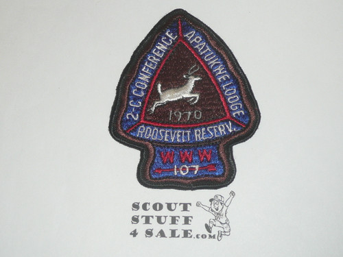 Order of the Arrow Area 2-C Conference Patch, 1970