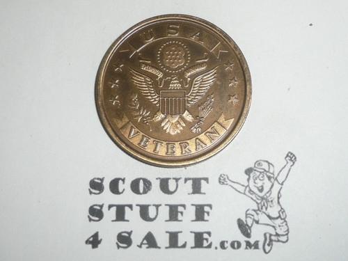 Veteran Challenge Coin / Token, The Servicemen Memorial Statue