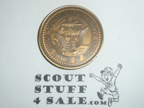Navy Veteran Challenge Coin / Token, Department of the Navy
